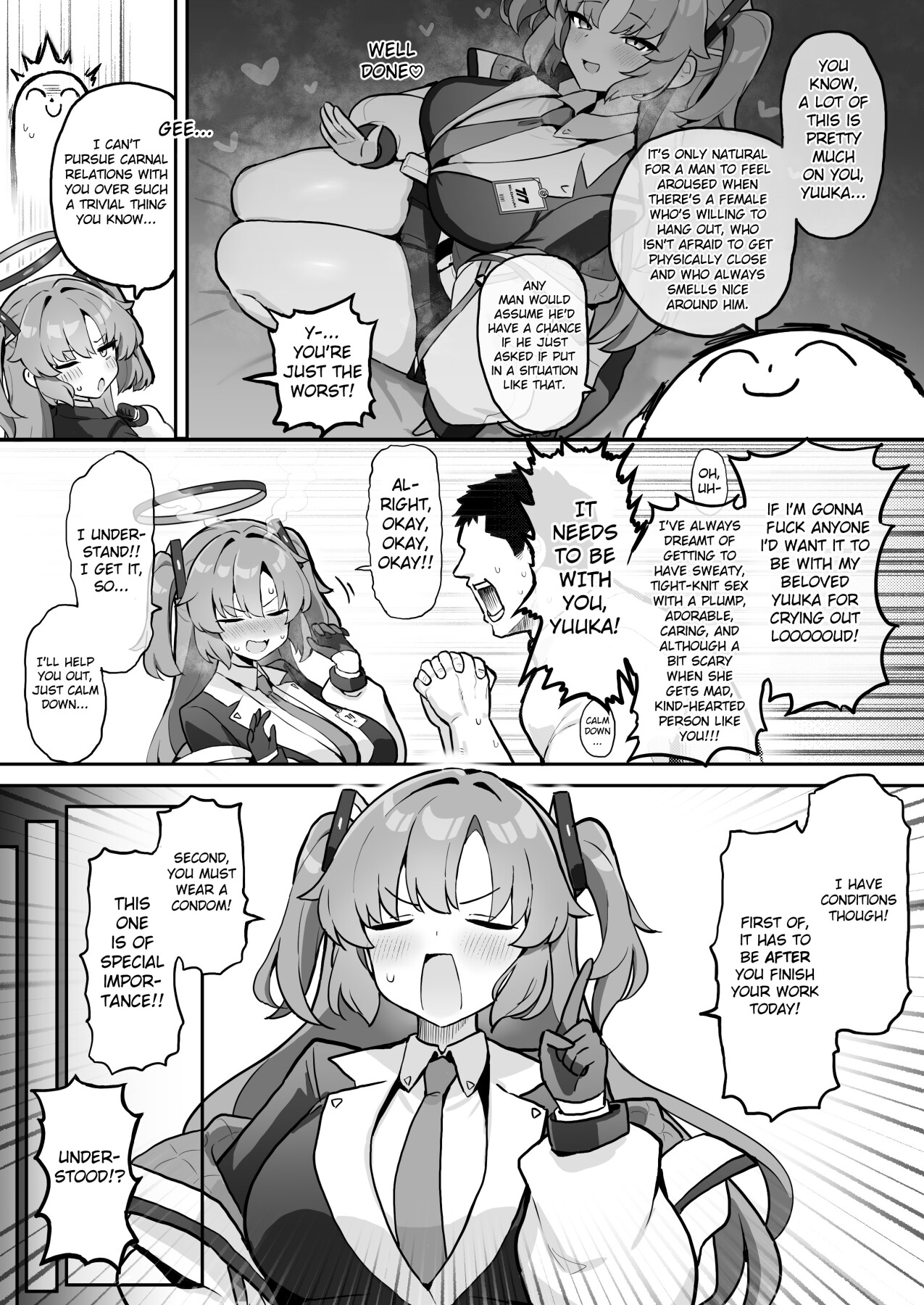 Hentai Manga Comic-Plump Seminar Instant Dick & Ball-Draining Breeding Routine~-Read-4